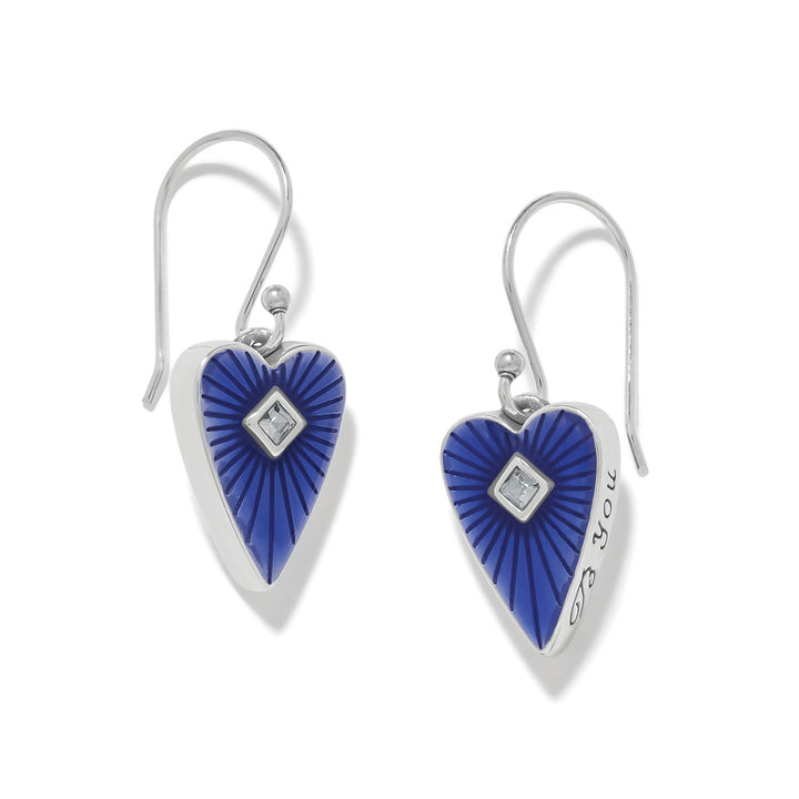 Love Messages B You French Wire Earrings