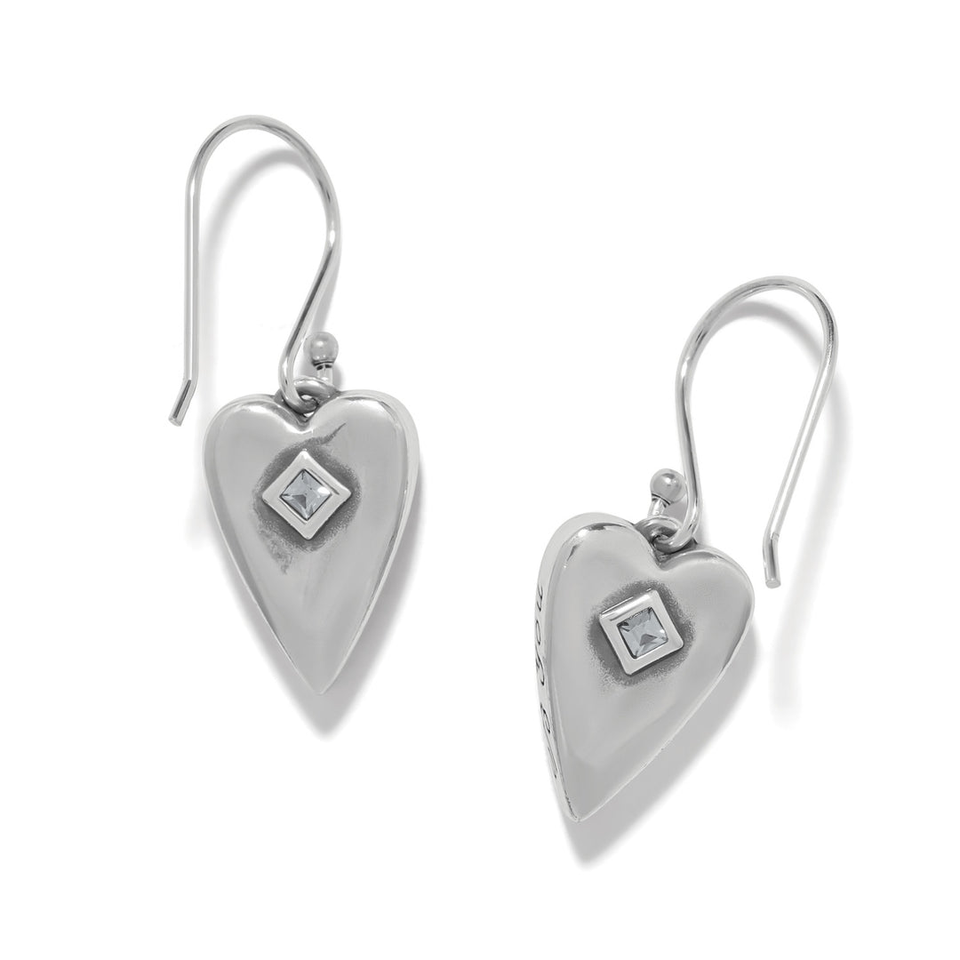 Love Messages B You French Wire Earrings