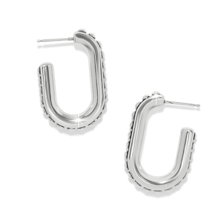 Pretty Tough Link Hoop Earrings