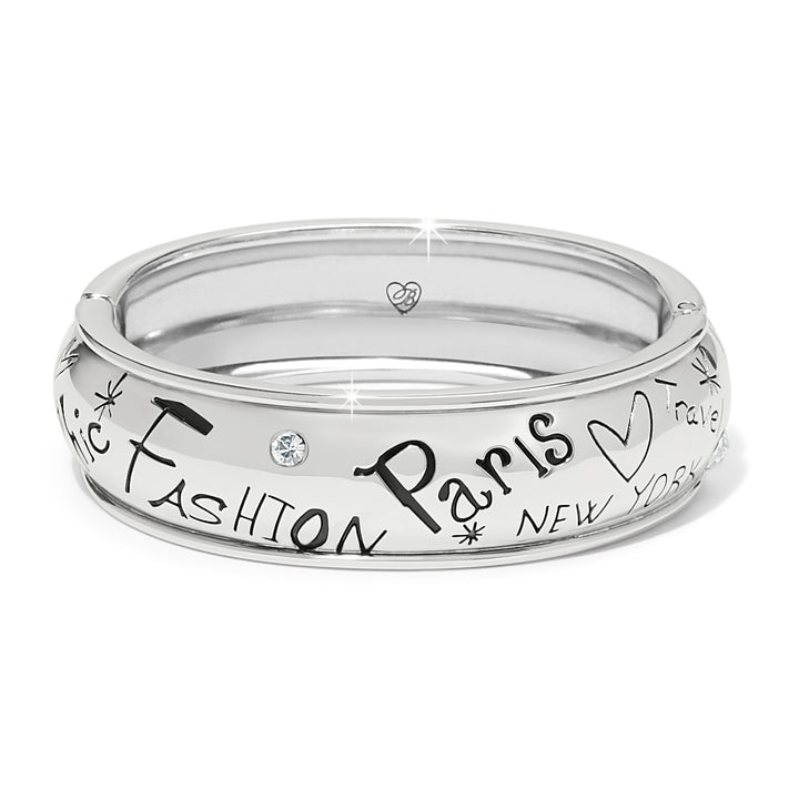 Fashionista Hinged Bangle