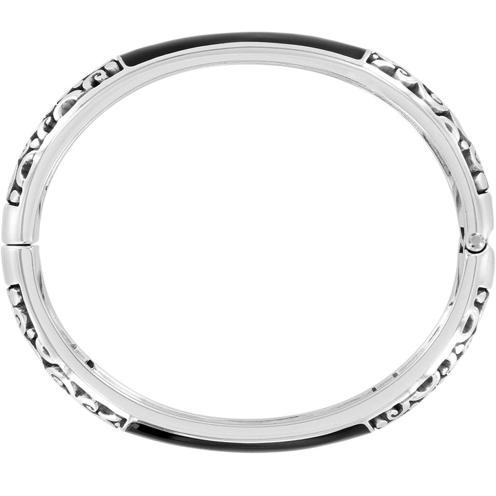 Catania Black Hinged Bangle