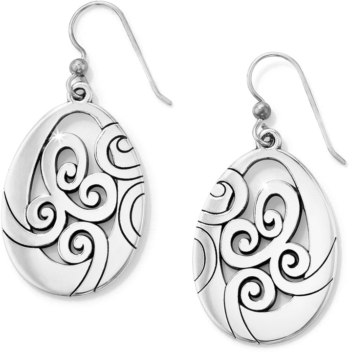 Mingle French Wire Earring Silver