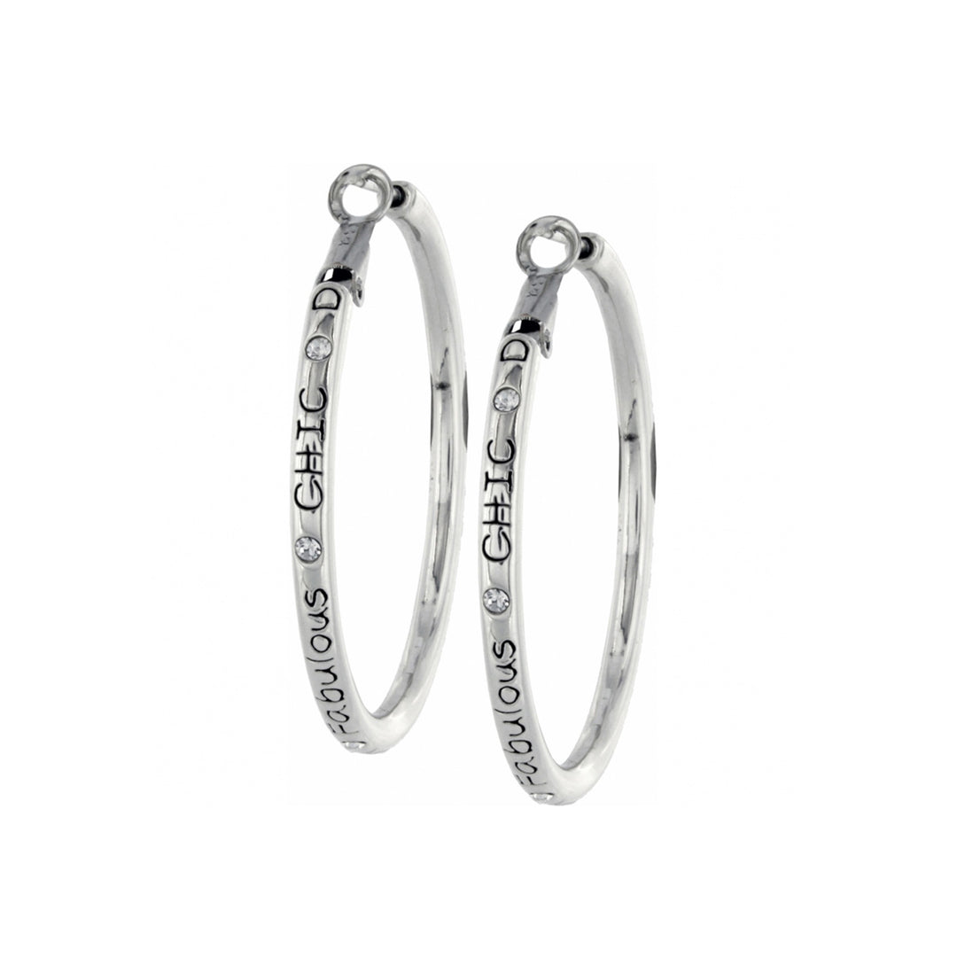 Fashionista Hoop Earrings