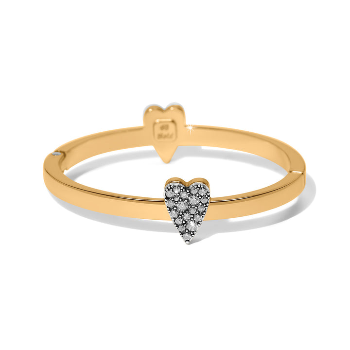 Love Messages Be Bold Hinged Bangle