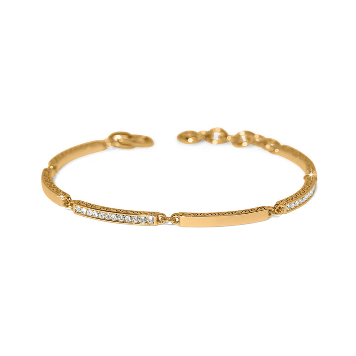 Meridian Geo Bar Bracelet Gold