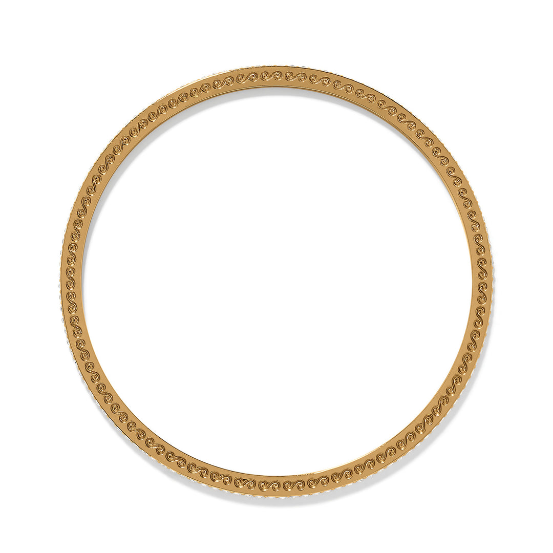 Meridian Thin Bangle