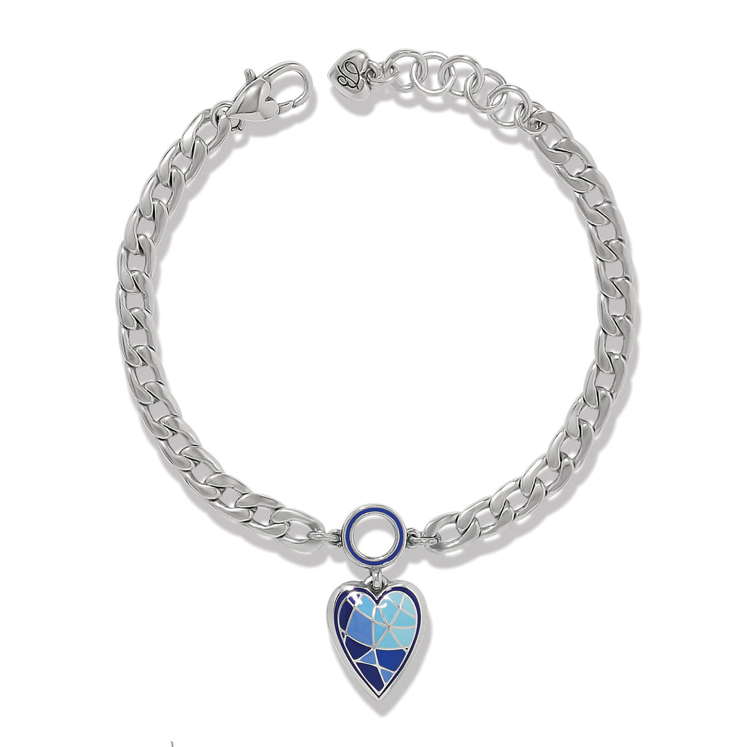 Colormix Heart Blues Bracelet