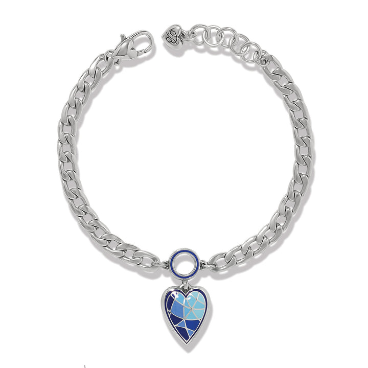 Colormix Heart Blues Bracelet