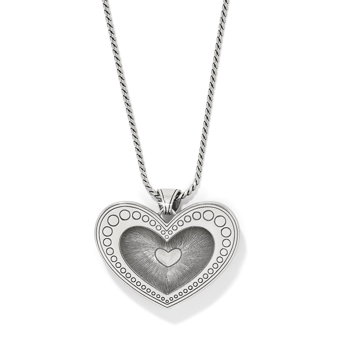 Love Me Do Heart Necklace