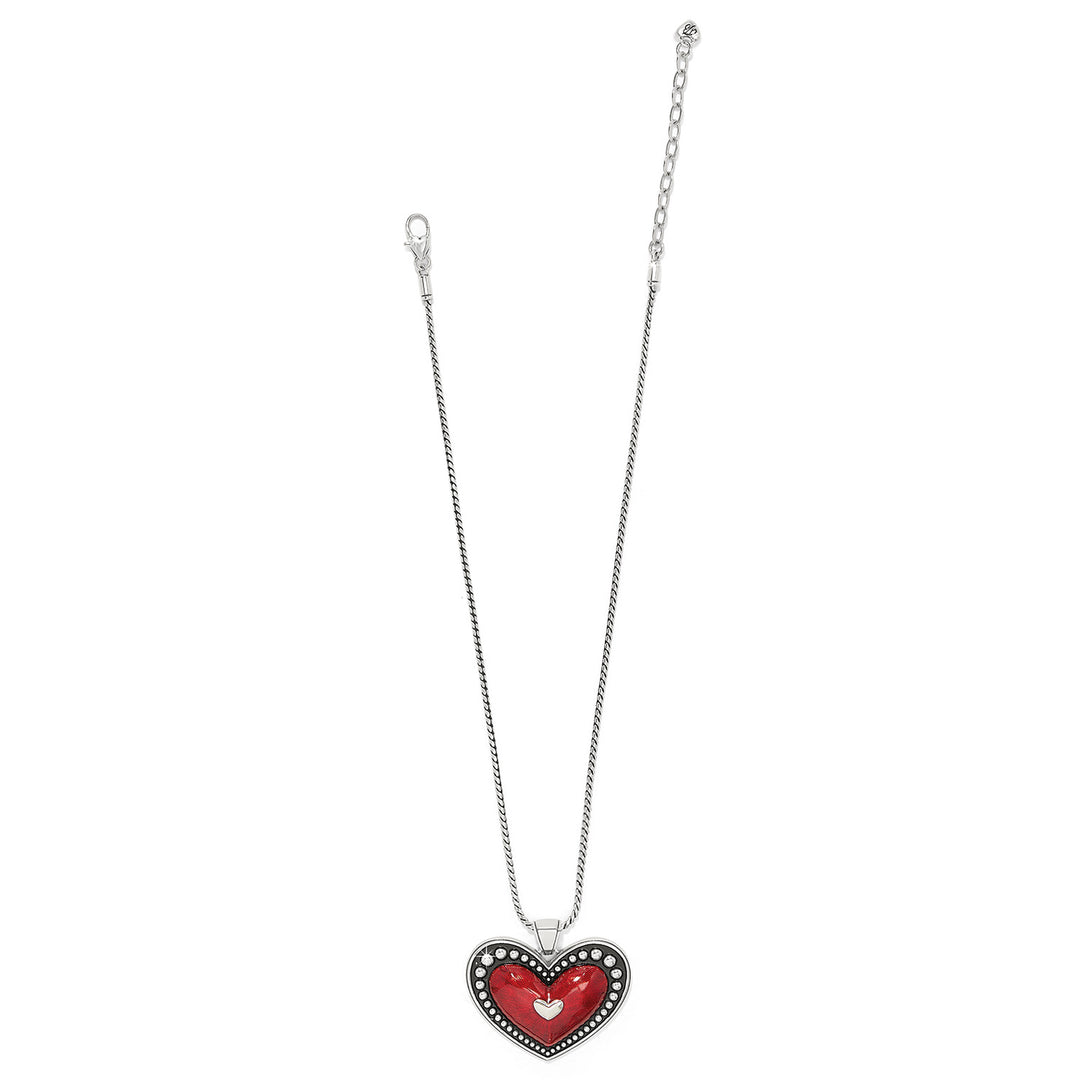 Love Me Do Heart Necklace