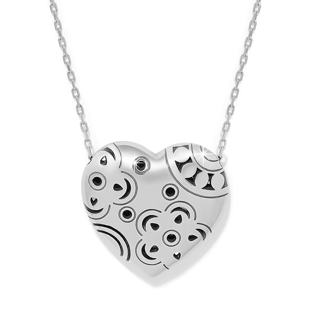 Flora Heart Necklace