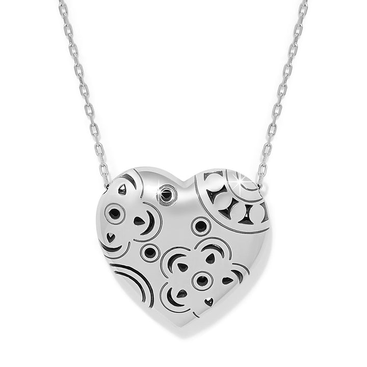 Flora Heart Necklace