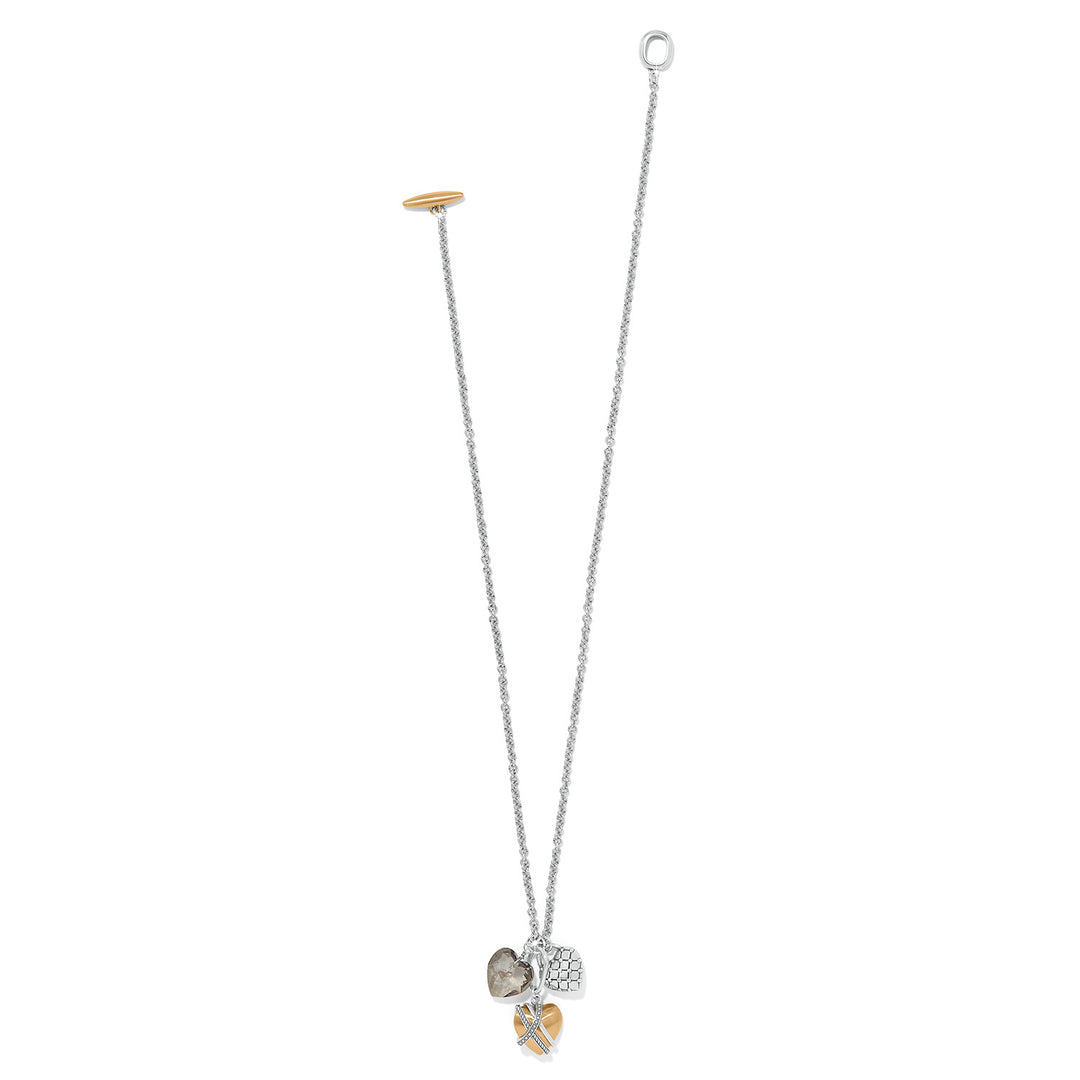 One Heart Toggle Necklace