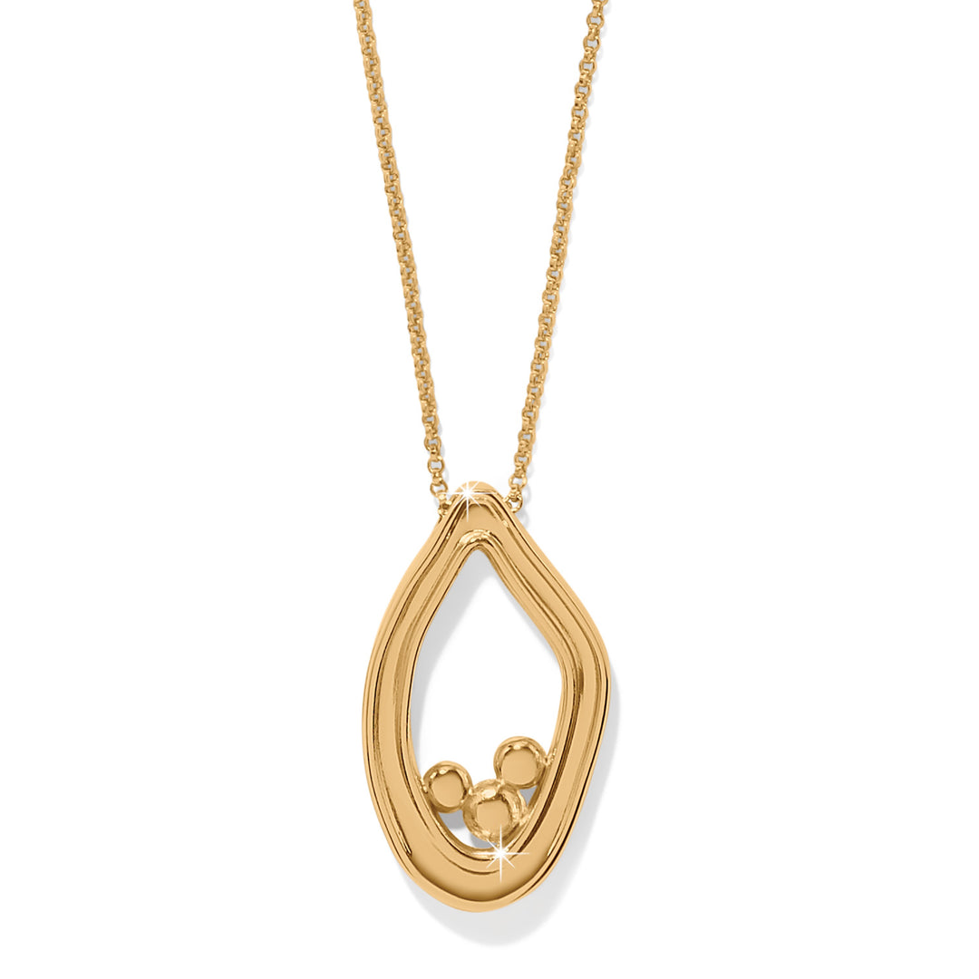 Cascade Lumina Necklace Gold