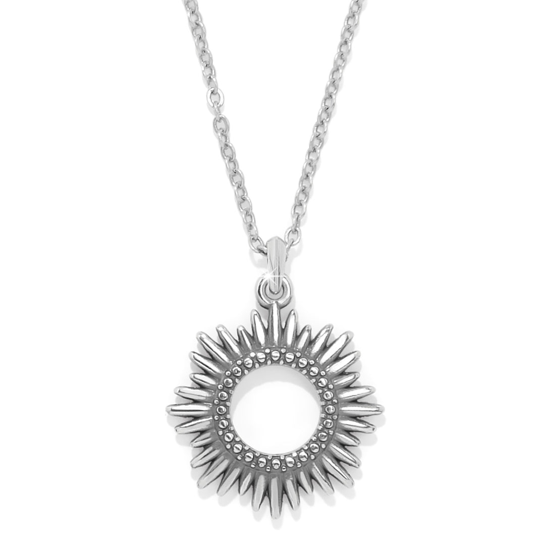 Solara Petite Silver Necklace