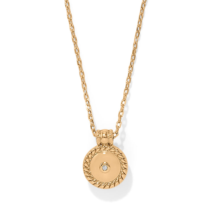 Illumina Celeste Dome Necklace Gold