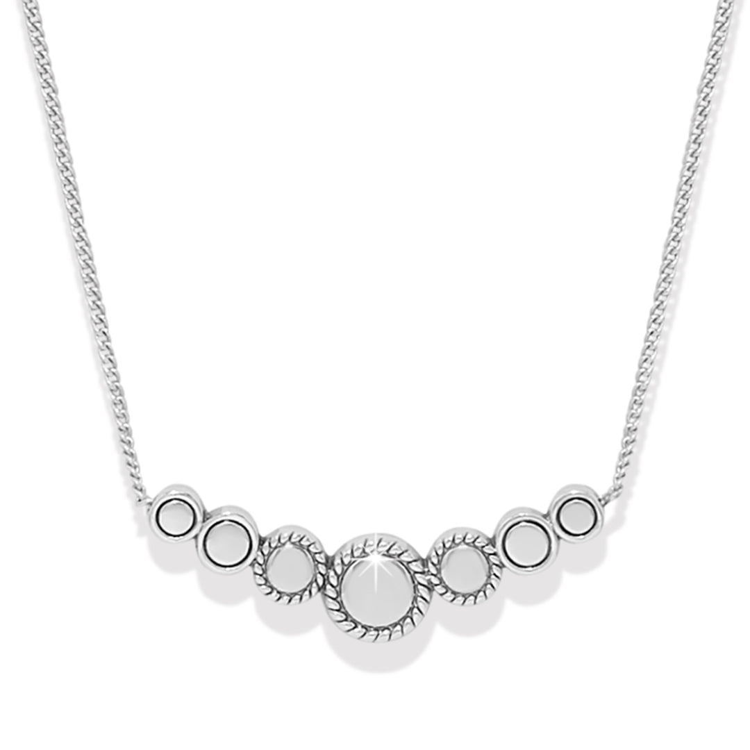 Illumina Celeste Bar Necklace Silver