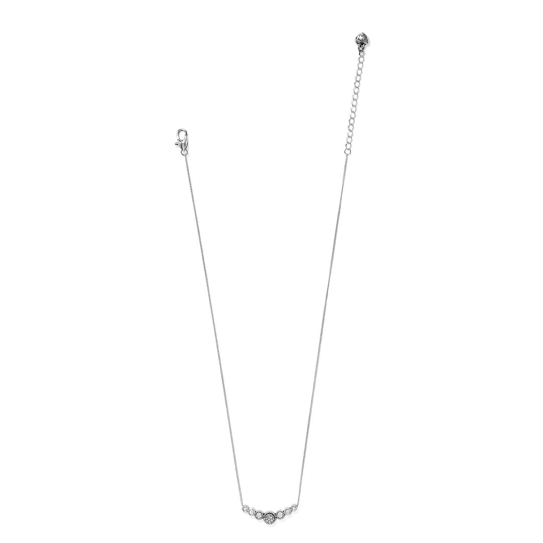Illumina Celeste Bar Necklace Silver