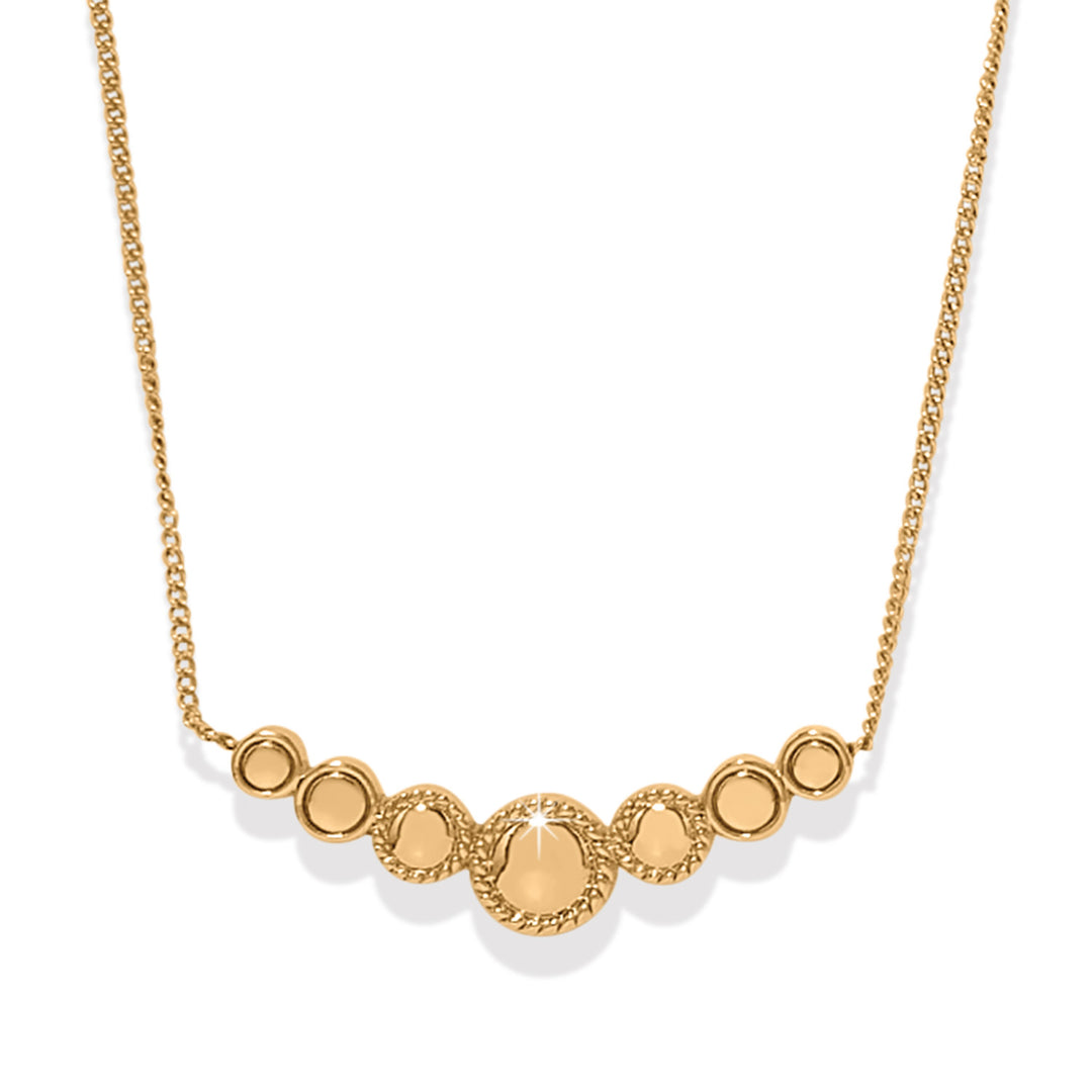 Illumina Celeste Bar Necklace Gold