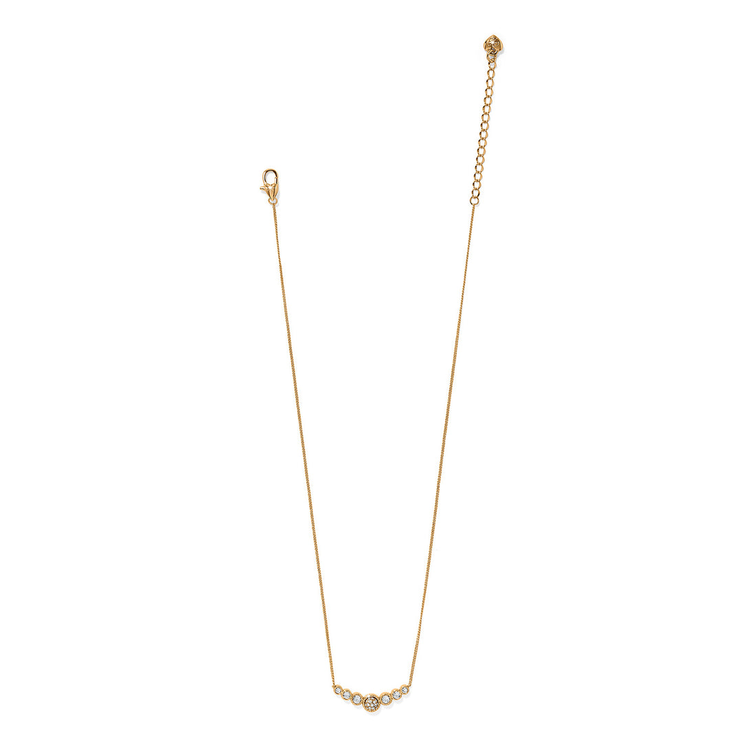 Illumina Celeste Bar Necklace Gold