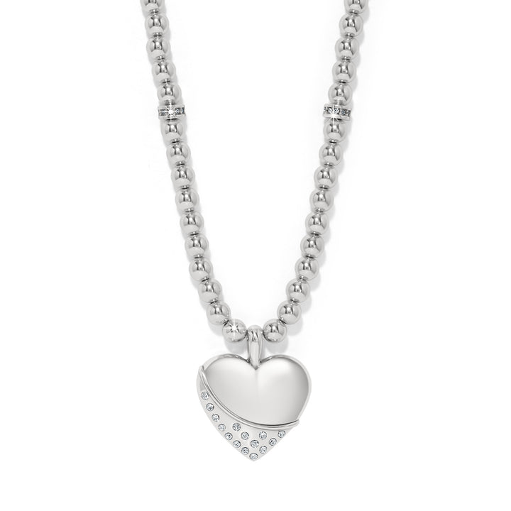 Meridian Petite Wave Heart Necklace