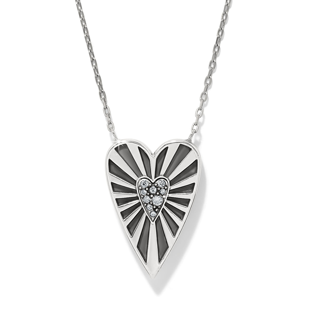 Love Message B Radiant Reversible Necklace