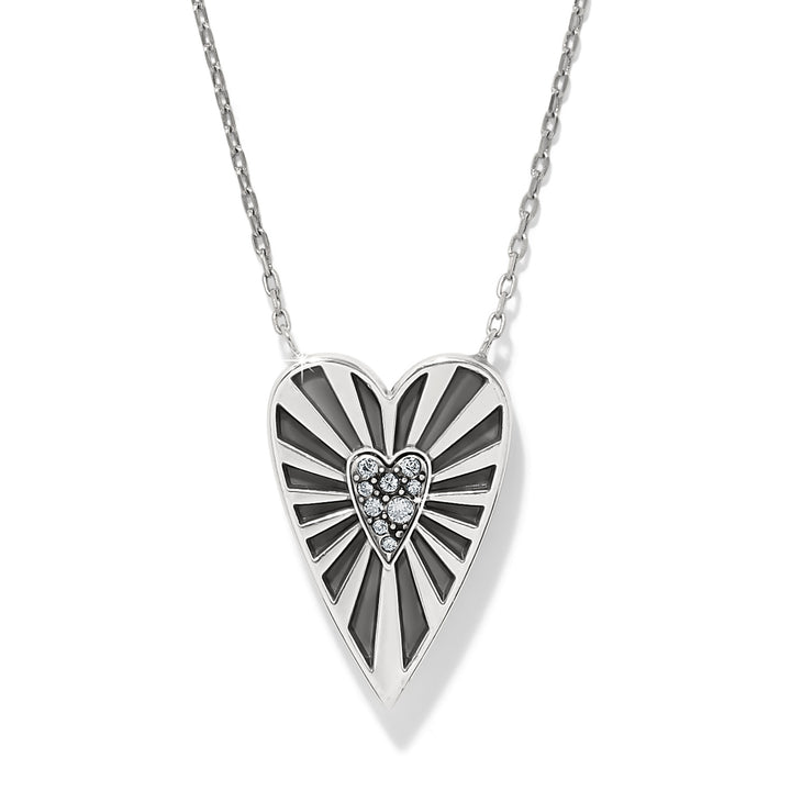 Love Message B Radiant Reversible Necklace