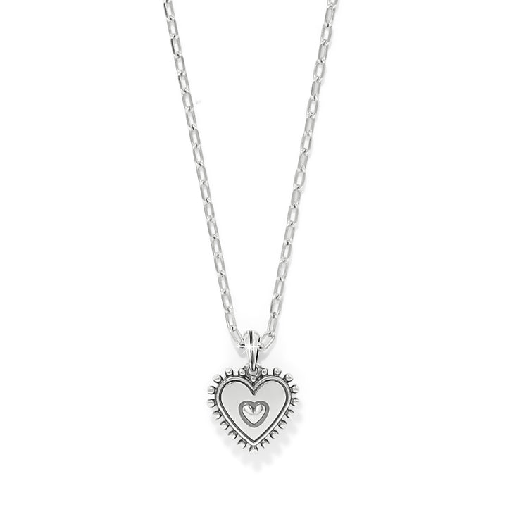 Pretty Tough Amour Heart Necklace