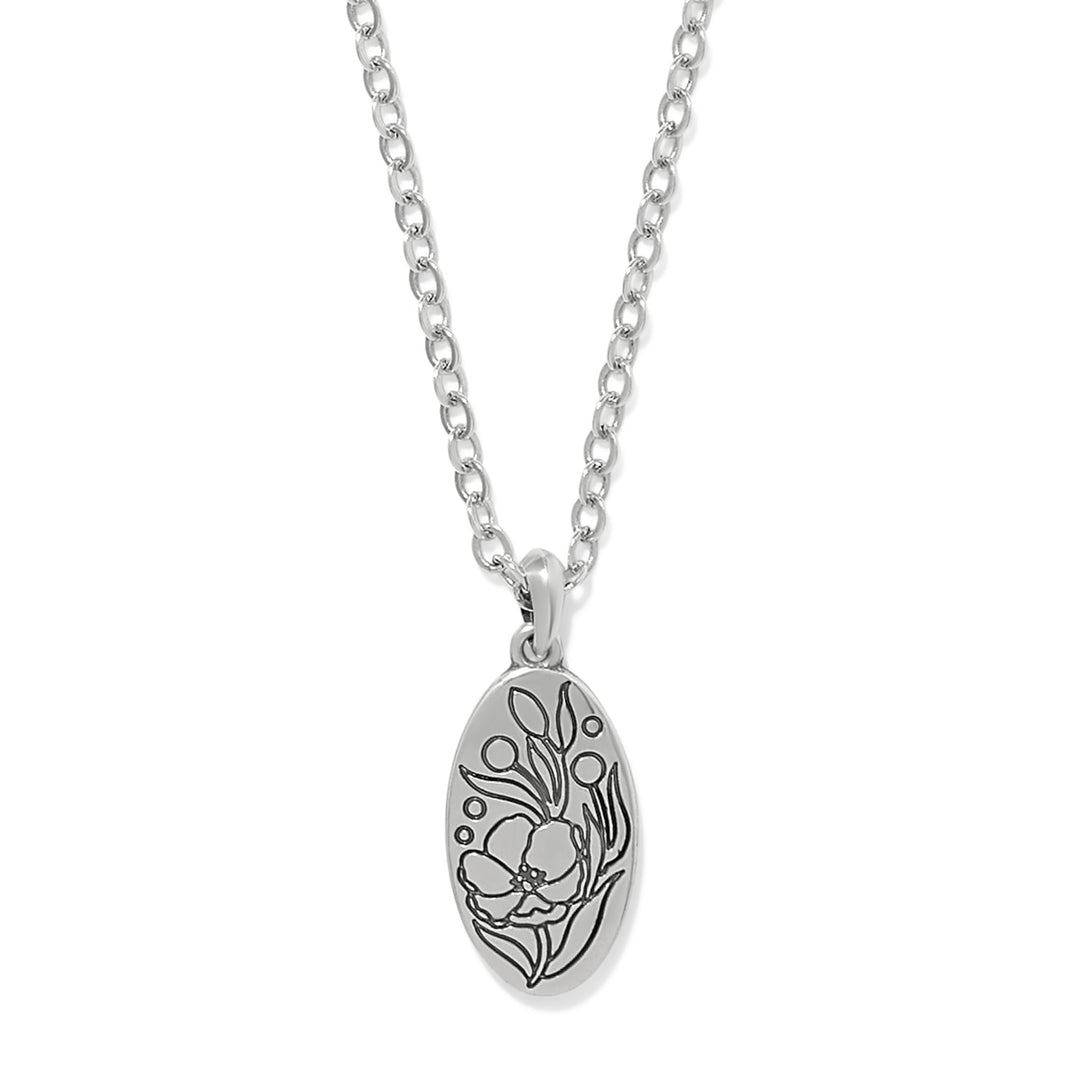 La Tulipe Flower Short Necklace