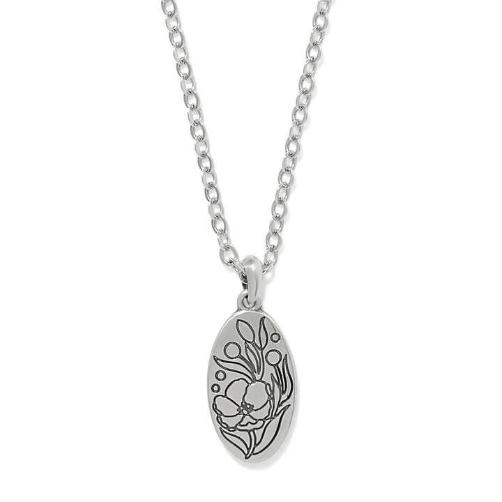 La Tulipe Flower Short Necklace