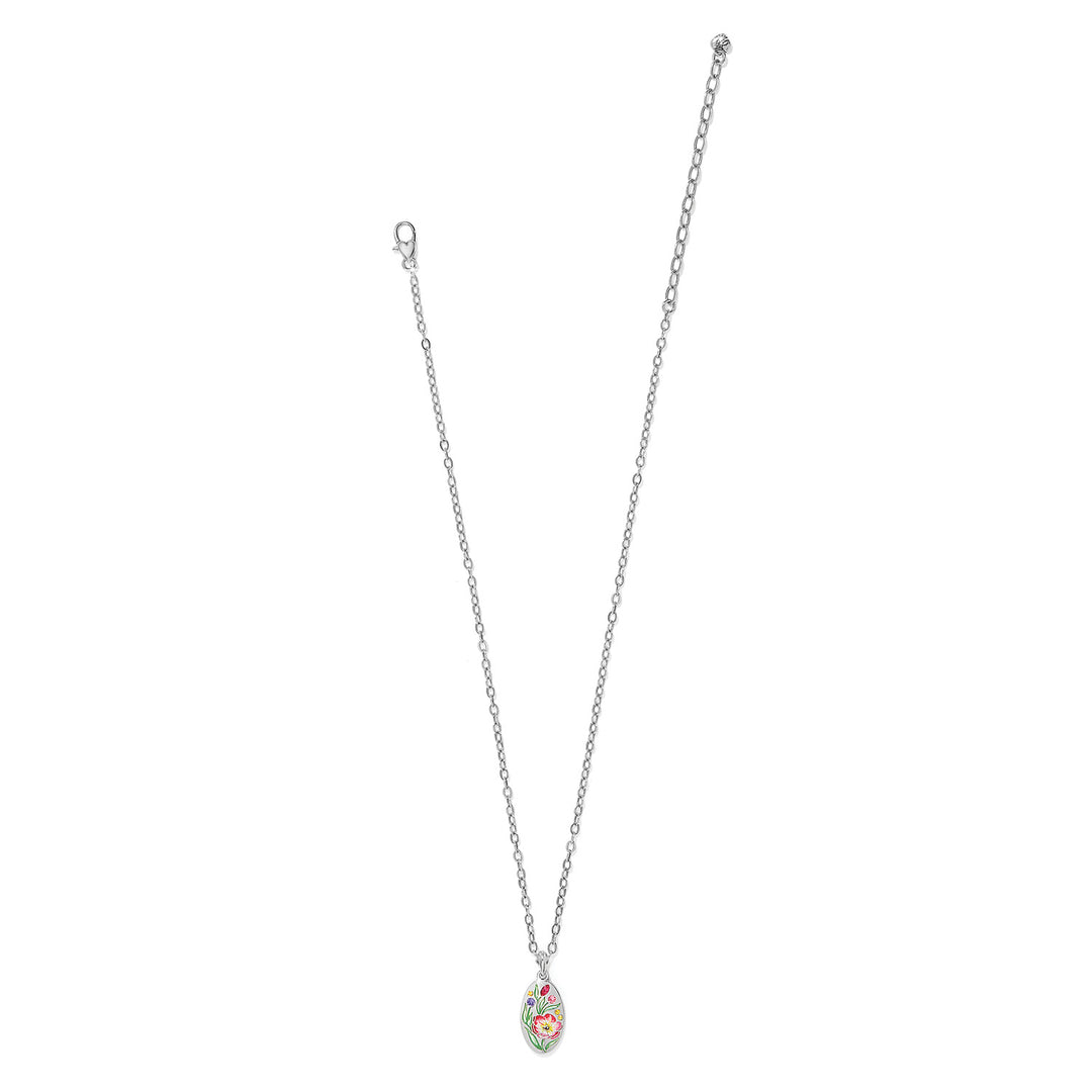 La Tulipe Flower Short Necklace