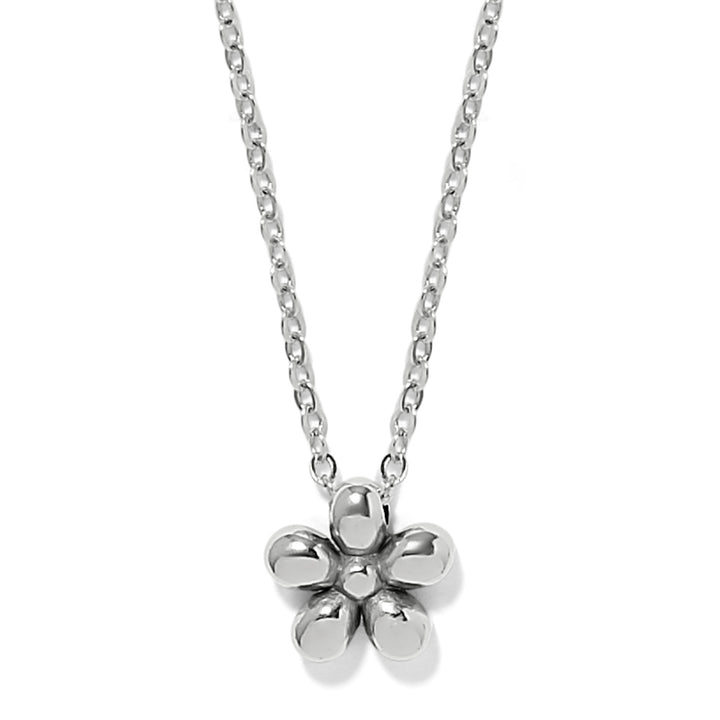 Enchanting Gem Flower Necklace