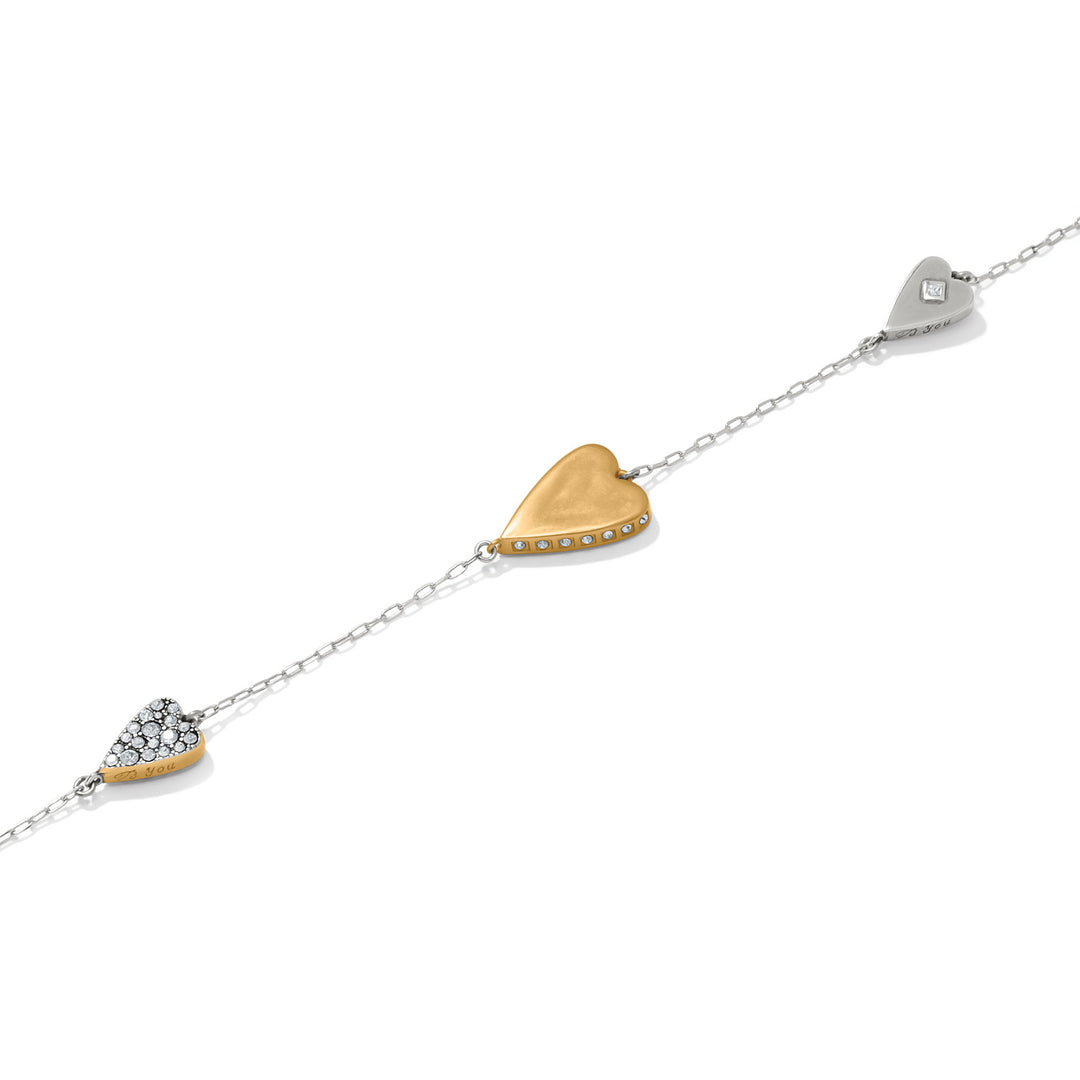 Love Message Higher Love Long Necklace