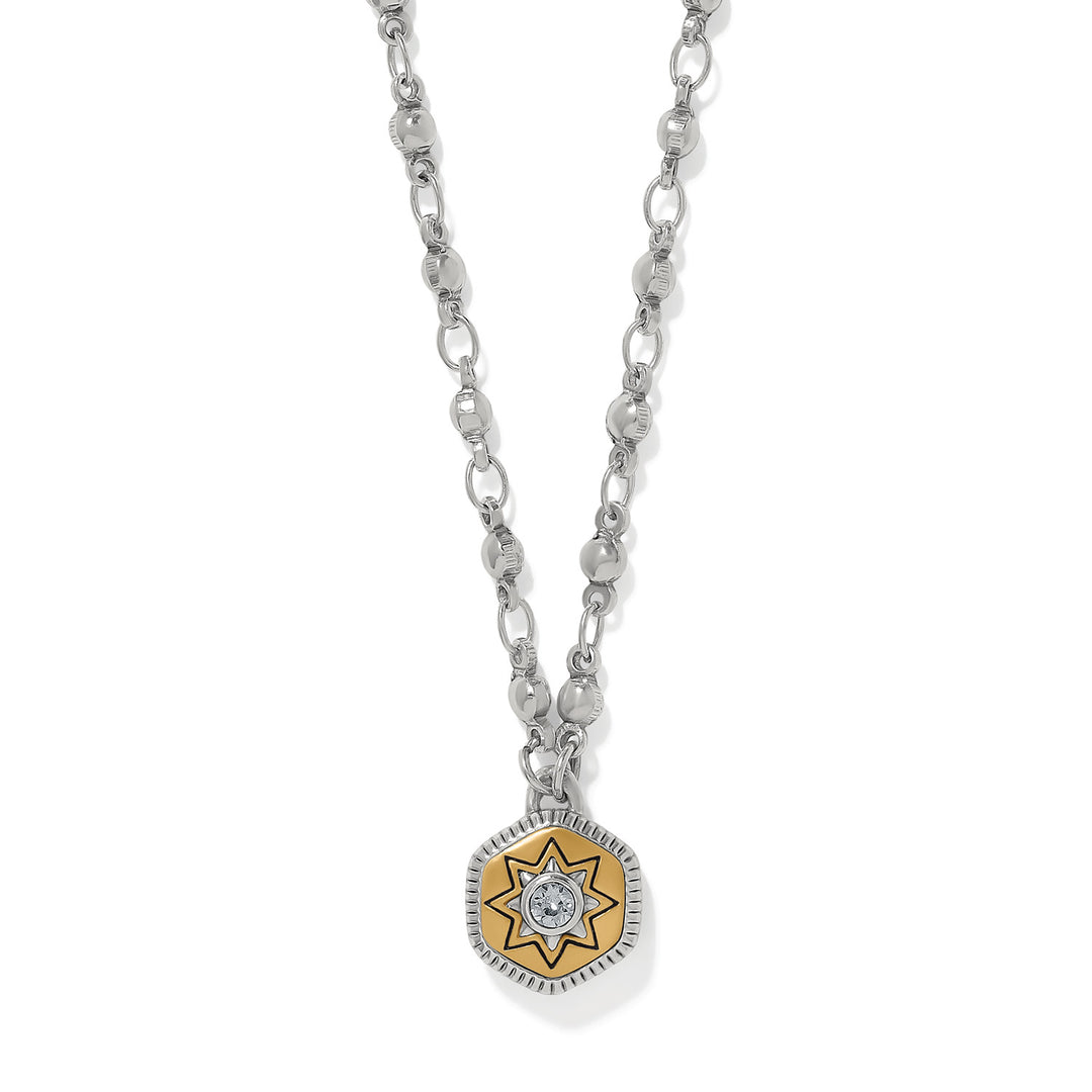 Mosaic Nova Mini Pendant Necklace