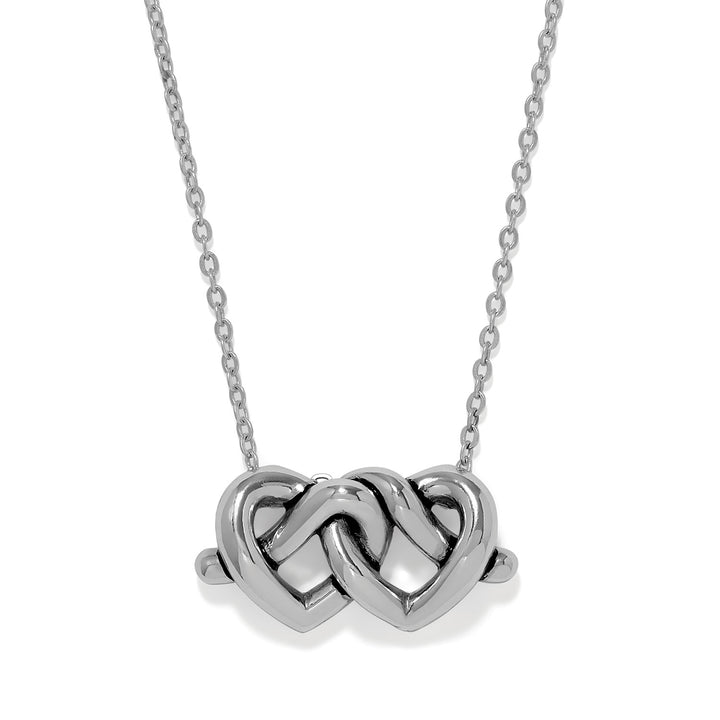 Interlok Linked Hearts Necklace
