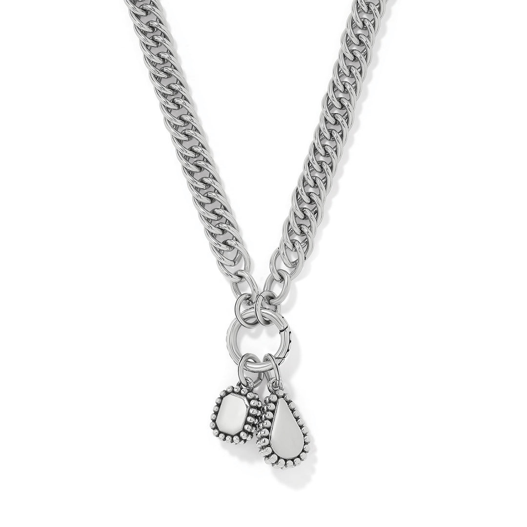 Twinkle Luxe Charm Link Necklace