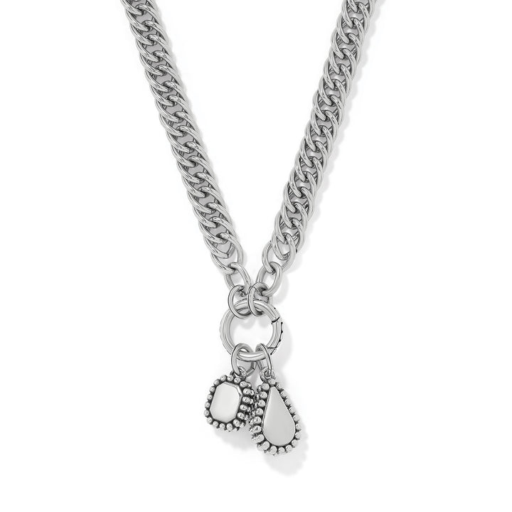 Twinkle Luxe Charm Link Necklace