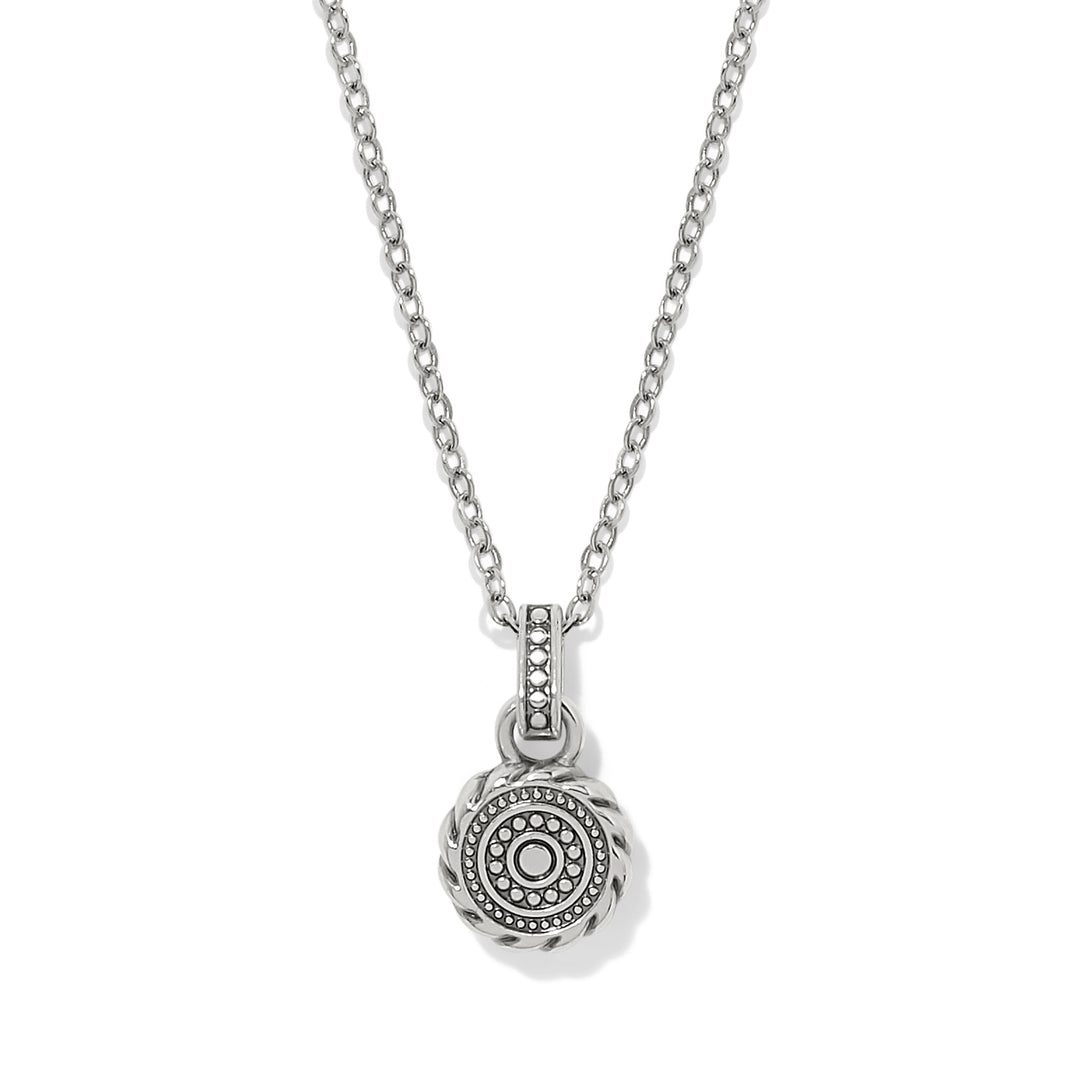 Halo Gemma Petite Round Necklace