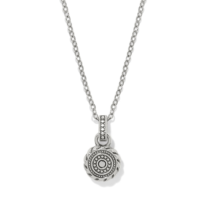 Halo Gemma Petite Round Necklace