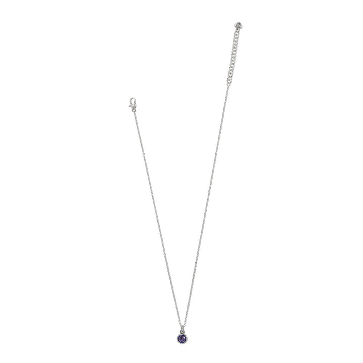 Halo Gemma Petite Round Necklace