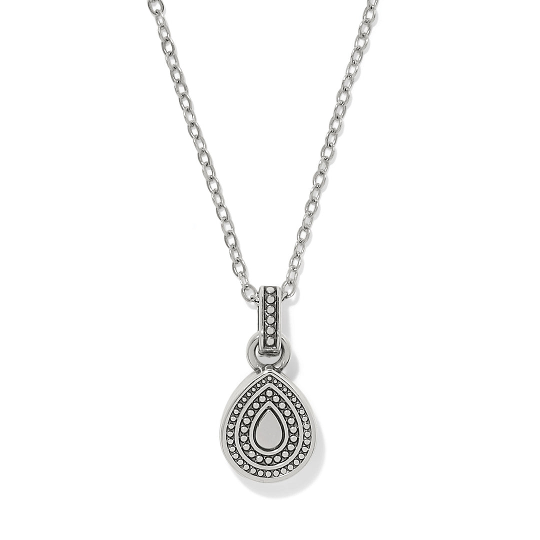 Halo Gemma Petite Teardrop Necklace