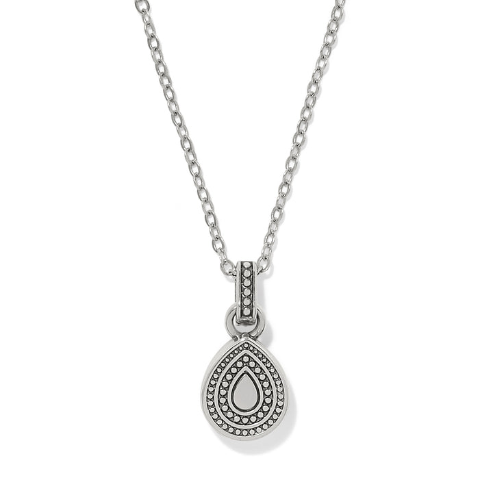 Halo Gemma Petite Teardrop Necklace
