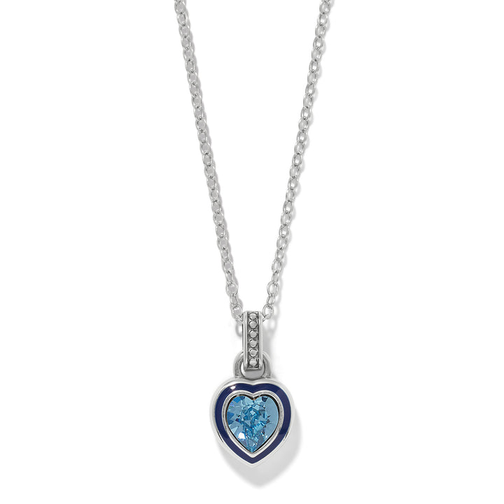 Halo Gemma Petite Heart Necklace