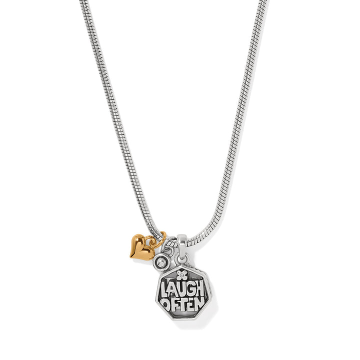 Viva Laugh Necklace