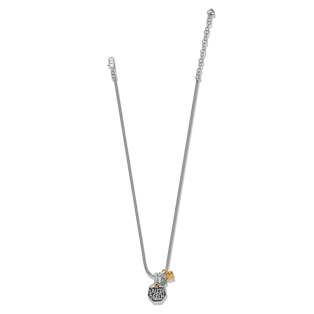 Viva Laugh Necklace
