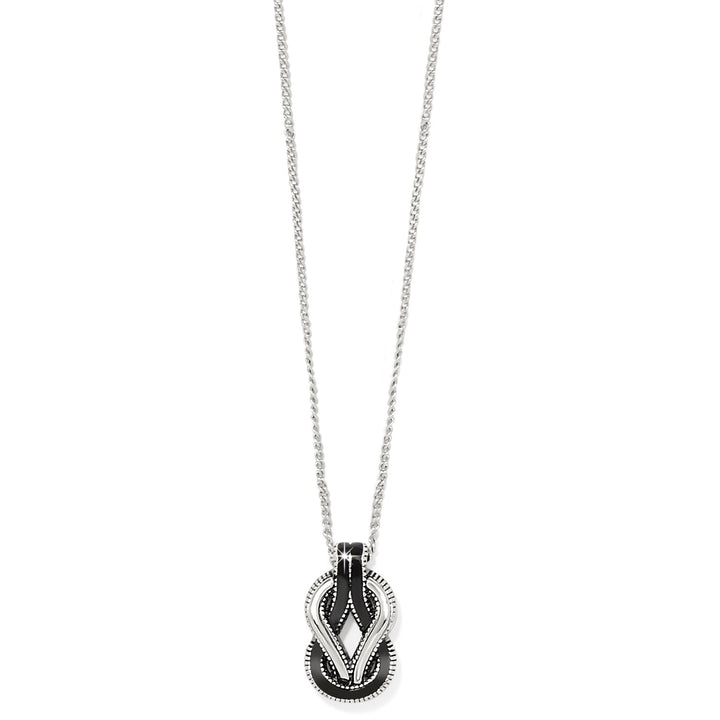 Interlok Harmony Petite Necklace Black