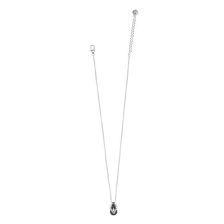 Interlok Harmony Petite Necklace Black