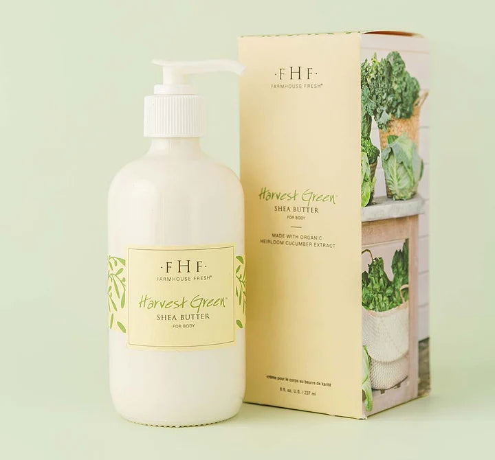 Harvest Green Shea Butter Pump Top